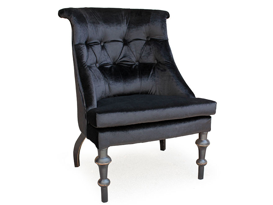Кресло в черно